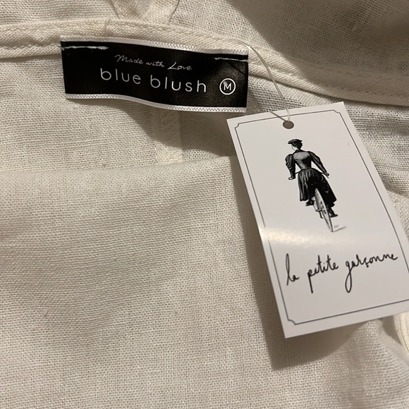 Blue blush overall dress - Picture 6 of 7